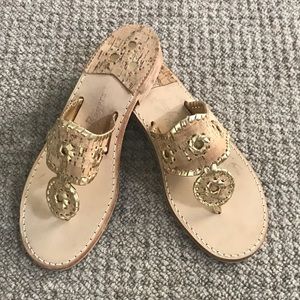 Jack Rogers Napa Valley Sandal in Cork